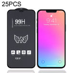 Pellicola in vetro temperato per iPhone 13 Pro Max 25 pezzi