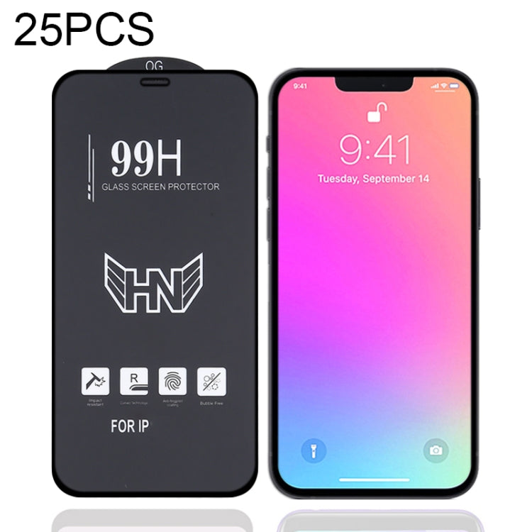 Pellicola in vetro temperato per iPhone 13 Pro Max 25 pezzi