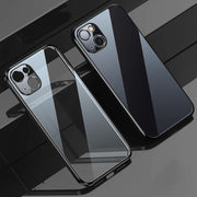 Cornice con bordo in silicone elastico SULADA + custodia anticaduta tutto compreso in TPU, For iPhone 13 mini, For iPhone 13, For iPhone 13 Pro, For iPhone 13 Pro Max