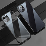 Custodia TPU con bordo in silicone per iPhone 13 Pro