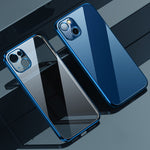 Custodia TPU con bordo in silicone per iPhone 13 Pro