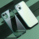 Custodia TPU con bordo in silicone per iPhone 13 Pro
