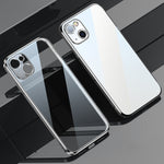 Custodia TPU con bordo in silicone per iPhone 13 Pro
