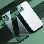Custodia TPU con bordo in silicone per iPhone 13 Pro