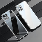 Custodia TPU con bordo in silicone per iPhone 13 Pro