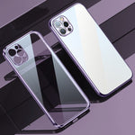Custodia TPU con bordo in silicone per iPhone 13 Pro