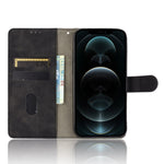 Custodia portafoglio in pelle PU con chiusura magnetica per iPhon