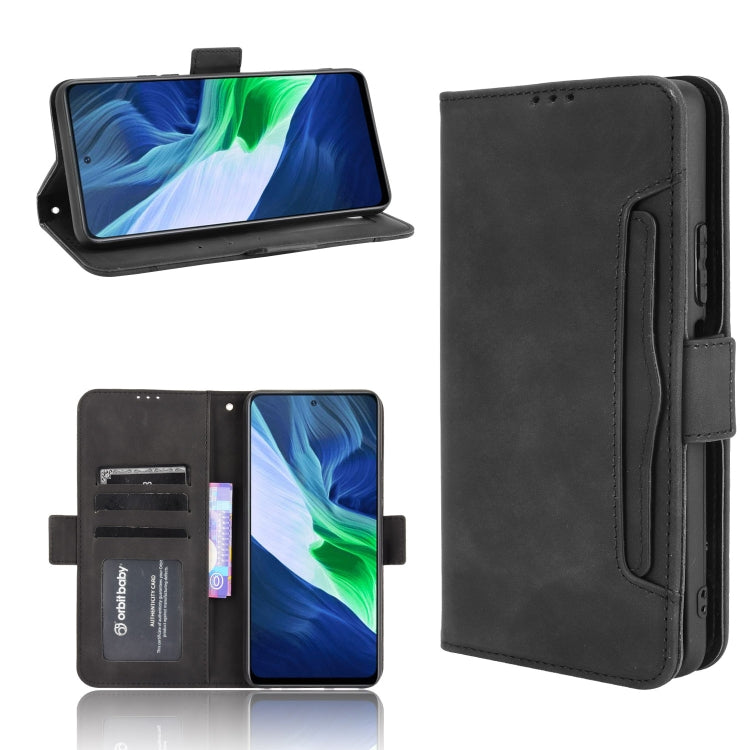 Custodia portafoglio in pelle con slot carte per Infinix Note 10