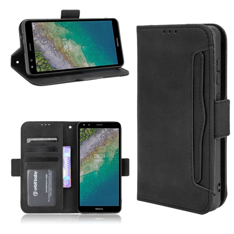 Custodia portafoglio in pelle con slot carte per Nokia XR20