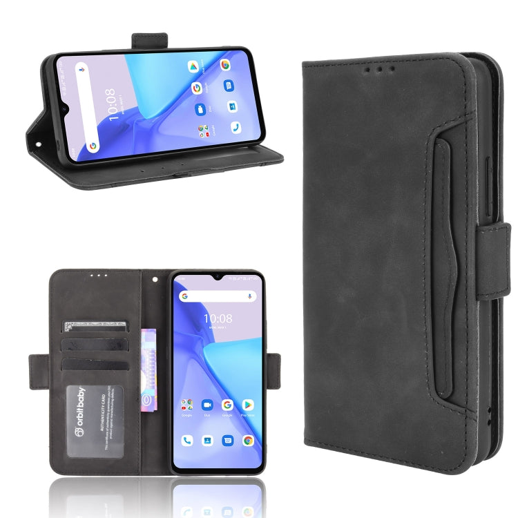 Custodia in pelle a vibrazione orizzontale con motivo a pelle di vitello con supporto, slot per schede e cornice per foto, For Umidigi Power 5, For ZTE Blade A51, For ZTE Blade A71