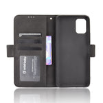 Custodia portafoglio in pelle con slot carte per ZTE Blade A71