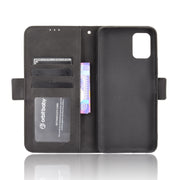 Custodia in pelle a vibrazione orizzontale con motivo a pelle di vitello con supporto, slot per schede e cornice per foto, For Umidigi Power 5, For ZTE Blade A51, For ZTE Blade A71