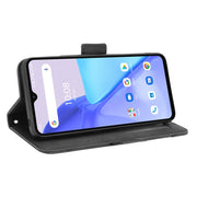 Custodia in pelle a vibrazione orizzontale con motivo a pelle di vitello con supporto, slot per schede e cornice per foto, For Umidigi Power 5, For ZTE Blade A51, For ZTE Blade A71