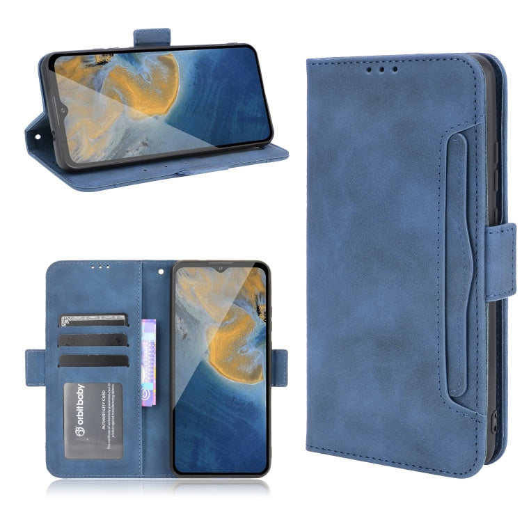 Custodia portafoglio in pelle con slot carte per ZTE Blade A71