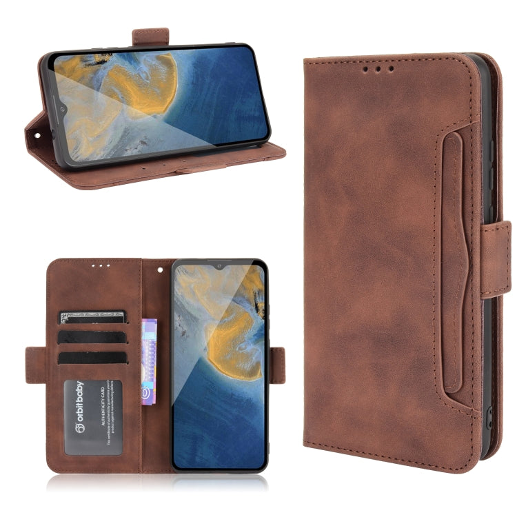 Custodia portafoglio in pelle con slot carte per ZTE Blade A71