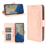 Custodia portafoglio in pelle con slot carte per ZTE Blade A71