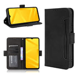 Custodia portafoglio in pelle con slot carte per ZTE Blade A71