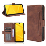 Custodia portafoglio in pelle con slot carte per ZTE Blade A71