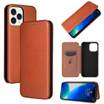 Custodia portafoglio in pelle TPU con slot carte per iPhone 13 Pr