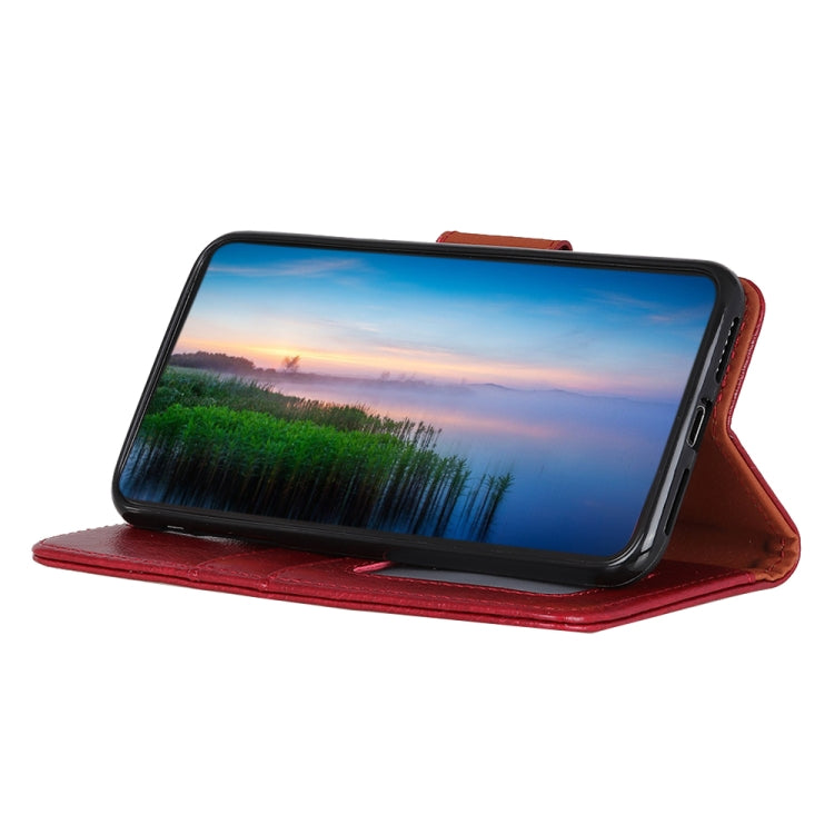 Custodia a libro orizzontale in pelle Nappa Texture con supporto, slot per carte e portafoglio, For OPPO A16, For OnePlus Nord 2 5G