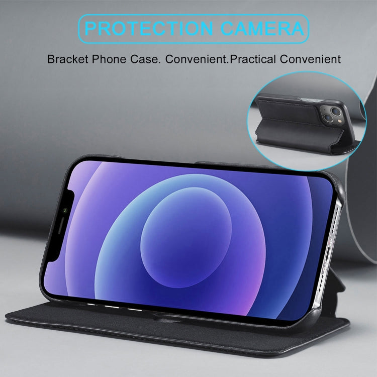 Custodia portafoglio in pelle con slot carte per iPhone 13