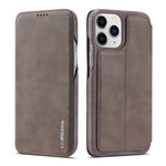 Custodia portafoglio in pelle con slot carte per iPhone 13