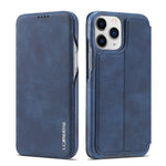 Custodia portafoglio in pelle con slot carte per iPhone 13