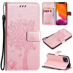 Custodia portafoglio in pelle sintetica per iPhone 13 mini