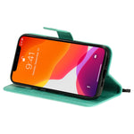 Custodia portafoglio in pelle sintetica per iPhone 13 Pro