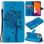 Custodia portafoglio in pelle sintetica per iPhone 13 Pro