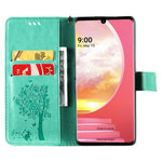 Custodia portafoglio in pelle sintetica per LG Velvet 2 Pro
