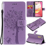 Custodia portafoglio in pelle sintetica per LG Velvet 2 Pro