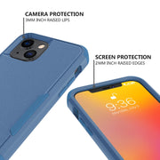 Custodia protettiva per PC e TPU antiurto per pendolari, For iPhone 13 mini, For iPhone 13, For iPhone 13 Pro, For iPhone 13 Pro Max