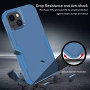 Custodia protettiva per PC e TPU antiurto per pendolari, For iPhone 13 mini, For iPhone 13, For iPhone 13 Pro, For iPhone 13 Pro Max