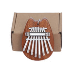 Kalimba mini a 8 toni in legno portatile