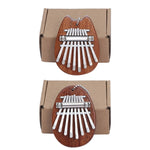 Kalimba mini a 8 toni in legno portatile