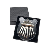 Mini strumenti musicali Kalimba per pianoforte a pollice a 8 toni, confezione regalo