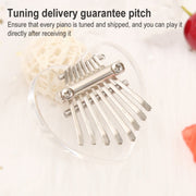 Mini strumenti musicali Kalimba per pianoforte a pollice a 8 toni, confezione regalo