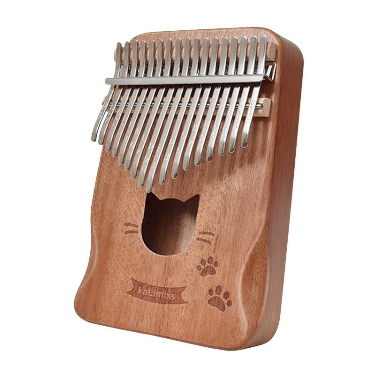 Kalimba in legno di acacia a 17 toni 12x19 cm