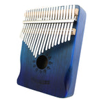 Kalimba in legno di acacia a 21 toni 15x19 cm