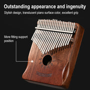 Strumenti musicali Kalimba per pianoforte a pollice in legno di acacia a 21 toni