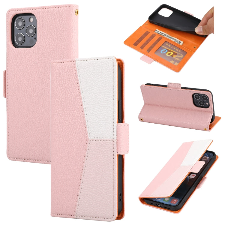 Custodia portafoglio in pelle con slot carte per iPhone 13 mini