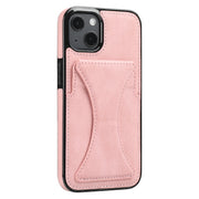 Custodia protettiva antiurto ultrasottile con supporto e funzione magnetica in metallo, For iPhone 13 mini, For iPhone 13, For iPhone 13 Pro, For iPhone 13 Pro Max