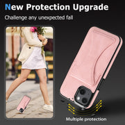 Custodia protettiva antiurto ultrasottile con supporto e funzione magnetica in metallo, For iPhone 13 mini, For iPhone 13, For iPhone 13 Pro, For iPhone 13 Pro Max