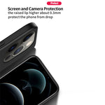 Custodia magnetica PC+TPU per iPhone 13 Pro