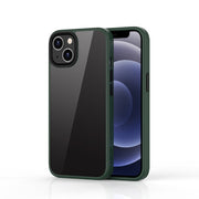 Custodia antiurto antigraffio per PC trasparente satinato ibrido Ming Shield + TPU, For iPhone 13 mini, For iPhone 13, For iPhone 13 Pro
