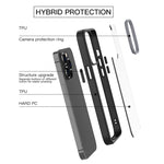 Custodia ibrida trasparente per iPhone 13 mini, 13, 13 Pro