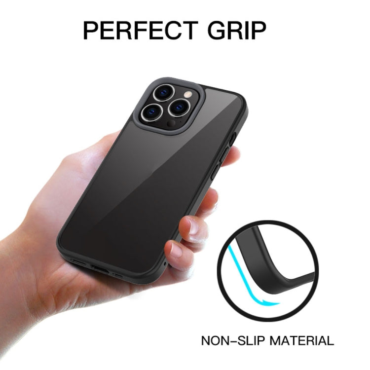 Custodia ibrida trasparente per iPhone 13 mini, 13, 13 Pro