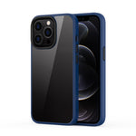 Custodia ibrida trasparente per iPhone 13 mini, 13, 13 Pro