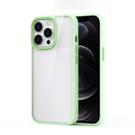Custodia ibrida trasparente per iPhone 13 mini, 13, 13 Pro